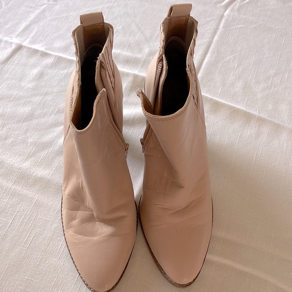 Lucky Brand Nude Bootie - Picture 3 of 4